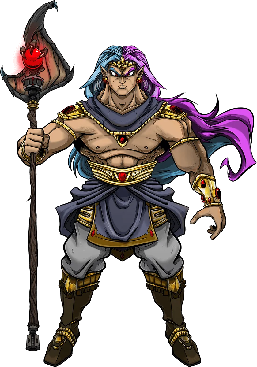 Fira Uun, the cursed sorcerer king